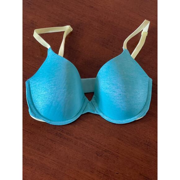 Victoria's Secret Semi Demi Bra in Bright Teal (32DD/E) - Picture 1 of 8